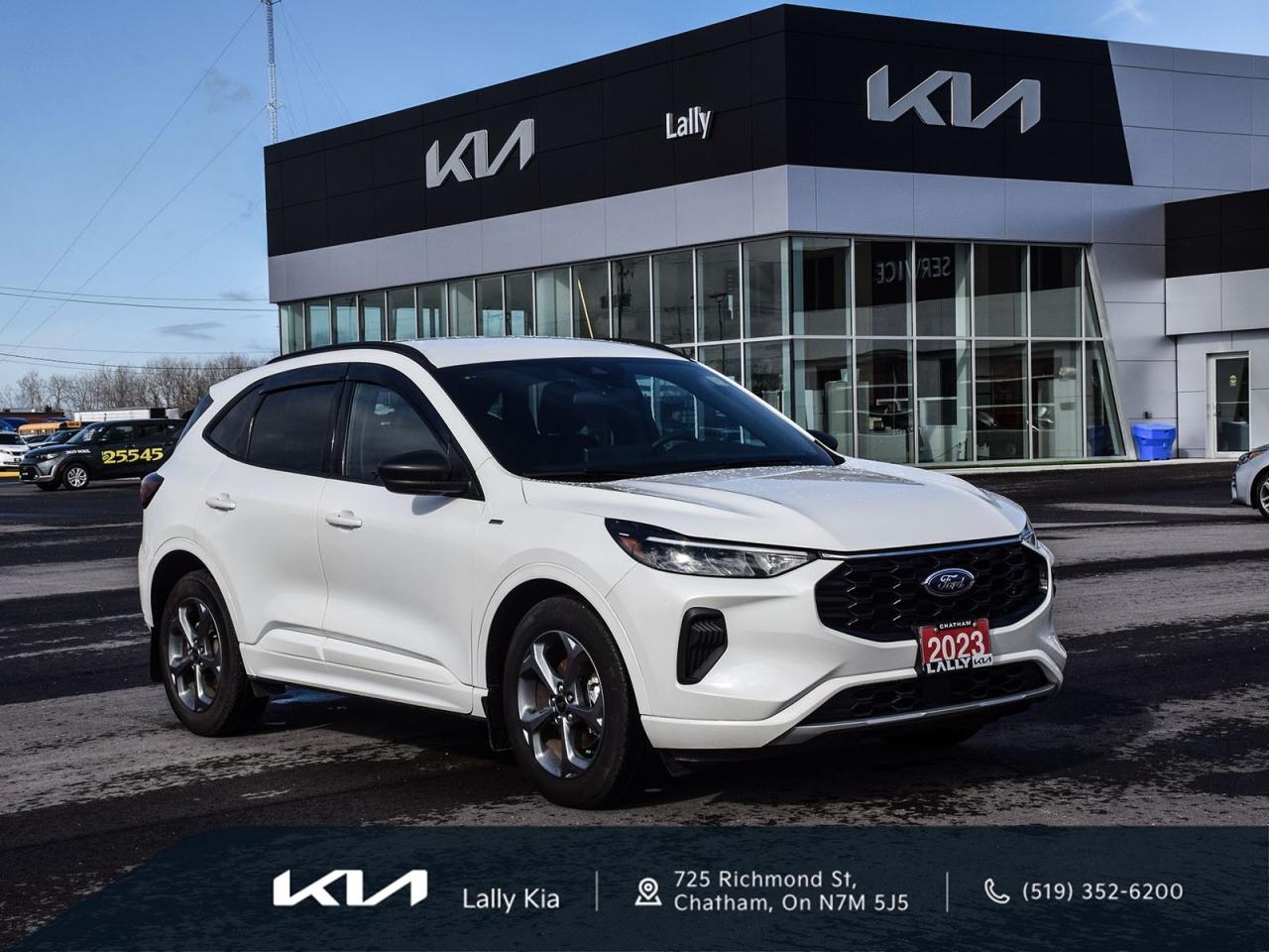 Used 2023 Ford Escape ST-Line 301A PKG | Tech Pkg. | Navigation | Heated Seats | Power Driver Seat | Power Liftgate | Adaptive Cruise for sale in Chatham, ON