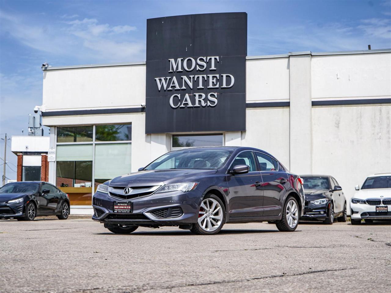 <div style=text-align: justify;><span style=font-size:14px;><span style=font-family:times new roman,times,serif;>Test drives available by appointment at our Guelph and Kitchener locations. Get approved in minutes with competitive rates starting at 6.46% O.A.C. This 2018 Acura ILX has a CLEAN CARFAX with no accidents and is also a Canadian vehicle with service records. High-value options included with this vehicle are; lane departure warning, adaptive cruise control, pre-collision, convenience entry, push button, sunroof, heated seats, leather seats, back up camera, touchscreen and 17” alloy rims, offering immense value.<br /> <br /><strong>Why Choose Most Wanted Cars?</strong><br />At Most Wanted Cars, we’re not just a dealership—we’re a place where our customers send their family and friends. Since 1975, our family-owned and operated business has been proud to offer the best financing options in Kitchener-Waterloo-Cambridge, Guelph, and the surrounding areas. We’re proud to be honored as DealerRater’s 2023, 2024 & 2025 National Winner for Used Car Dealers. With an A+ rating from the Better Business Bureau and a stellar 4.9/5 customer satisfaction rating across over 3,300 reviews, Most Wanted Cars is your trusted choice for used vehicles. Our inventory includes over 200 cars, trucks, vans, and SUVs, all backed by exceptional service.<br />To serve you better, we have two convenient locations:<br /> </span></span><br /><ol style=margin-left: 40px;><li><span style=font-size:14px;><span style=font-family:times new roman,times,serif;><strong>600 Elmira Rd N, Guelph – 519 822 2227</strong></span></span></li><li><span style=font-size:14px;><span style=font-family:times new roman,times,serif;><strong>1620 King Street East, Kitchener – 519 772 3040</strong></span></span></li></ol><span style=font-size:14px;><span style=font-family:times new roman,times,serif;> <br />Visit us at <a href=http://www.mostwantedcars.ca/>www.mostwantedcars.ca</a> to explore our full inventory and complete an easy online finance application for exclusive online preferred rates. Interest rates offered as low as 6.46% on approved credit.<br /><em>Note: Prices listed are available for financing purchases only, with approved credit. The cash price is $975 more for other payment methods. Taxes and licensing are not included in the listed price.</em><br /> <br />Most Wanted Cars also provides additional protection options at exclusive pricing, including the Fresh Start Platinum Package, rust protection, ceramic coating, gap insurance, extended warranties, walk-away insurance, and road hazard protection, among others. For more details, please consult with your sales representative.</span></span></div><br />