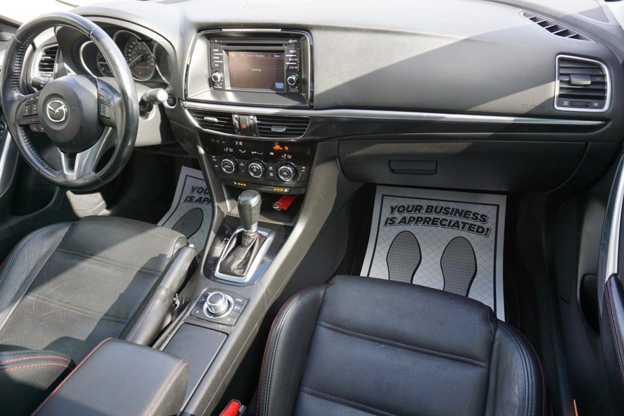 2015 Mazda MAZDA6 2.5L TOURING CERTIFIED CAMERA NAV BLUETOOTH LEATHER HEATED SEATS SUNRO0F CRUISE ALLOYS - Photo #13