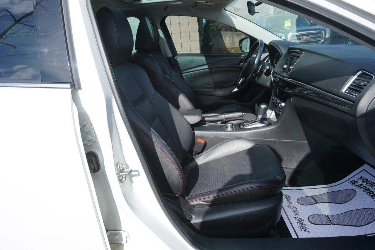 2015 Mazda MAZDA6 2.5L TOURING CERTIFIED CAMERA NAV BLUETOOTH LEATHER HEATED SEATS SUNRO0F CRUISE ALLOYS - Photo #18