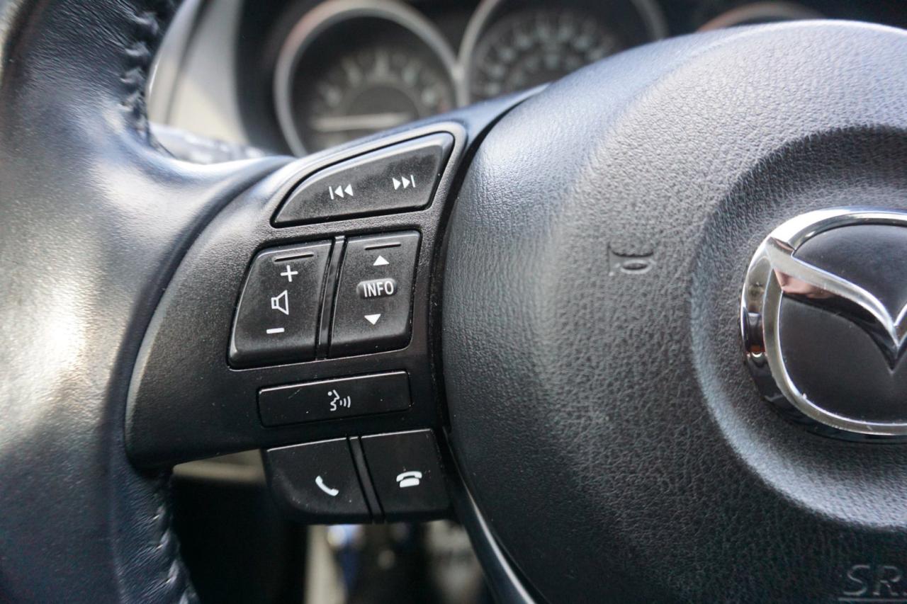 2015 Mazda MAZDA6 2.5L TOURING CERTIFIED CAMERA NAV BLUETOOTH LEATHER HEATED SEATS SUNRO0F CRUISE ALLOYS - Photo #32