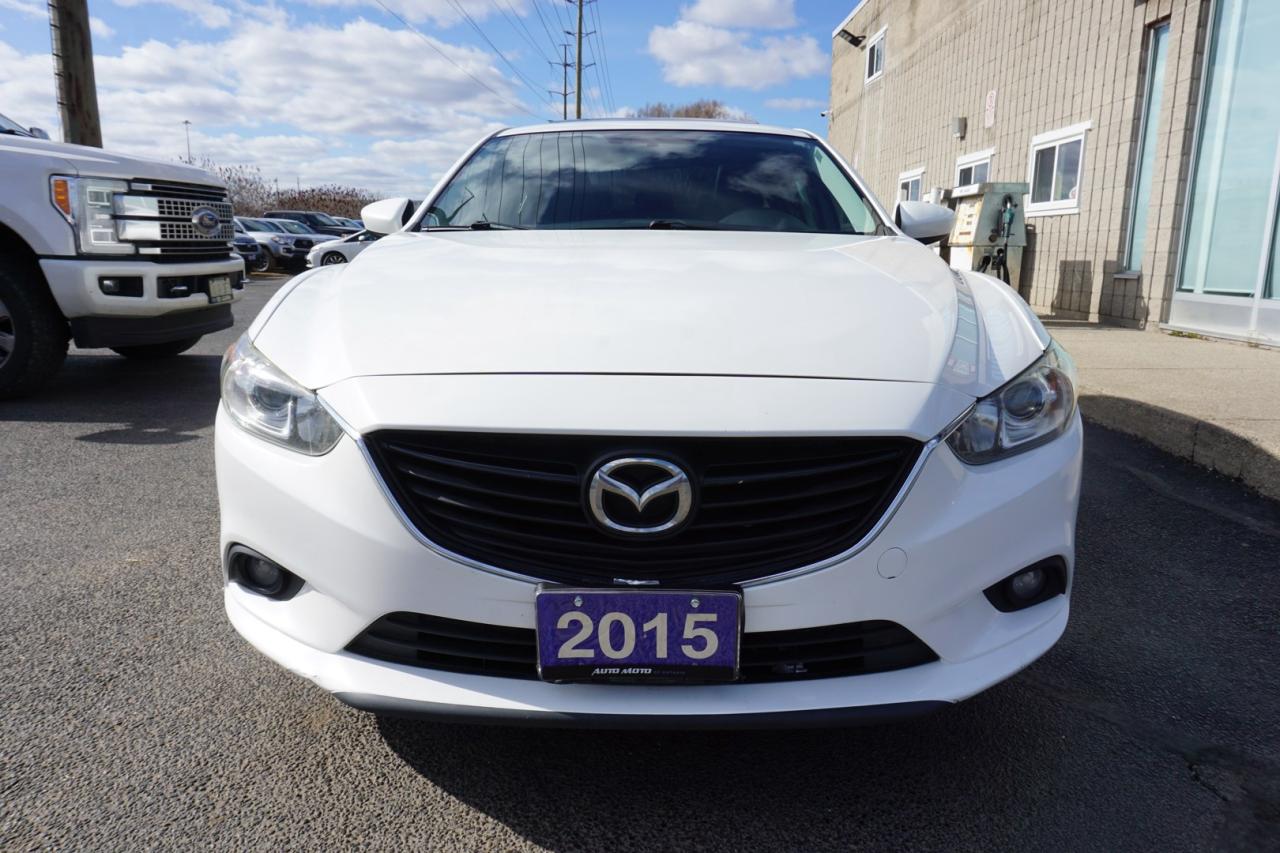 2015 Mazda MAZDA6 2.5L TOURING CERTIFIED CAMERA NAV BLUETOOTH LEATHER HEATED SEATS SUNRO0F CRUISE ALLOYS - Photo #2