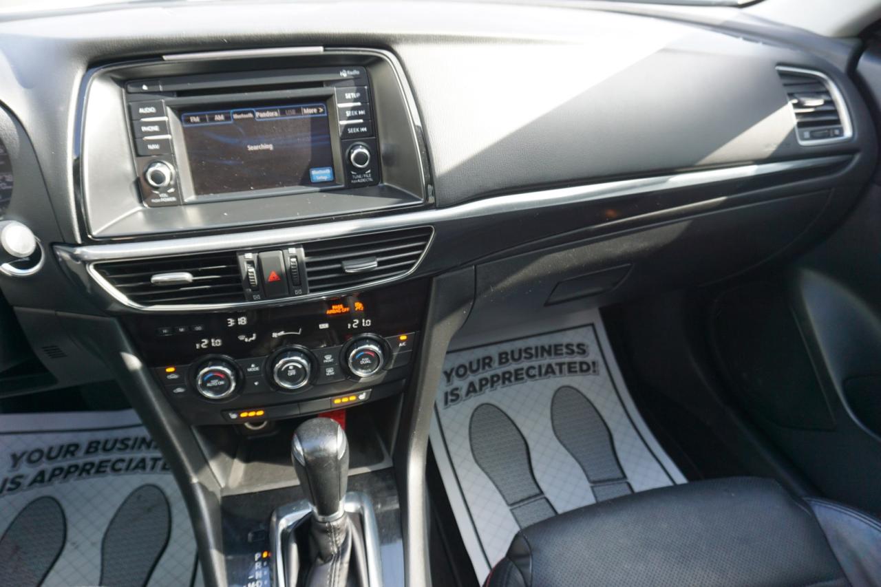 2015 Mazda MAZDA6 2.5L TOURING CERTIFIED CAMERA NAV BLUETOOTH LEATHER HEATED SEATS SUNRO0F CRUISE ALLOYS - Photo #11