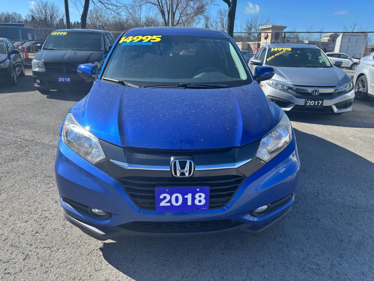2018 Honda HR-V EX, All Wheel Drive, Sunroof, Alloys, Push Start