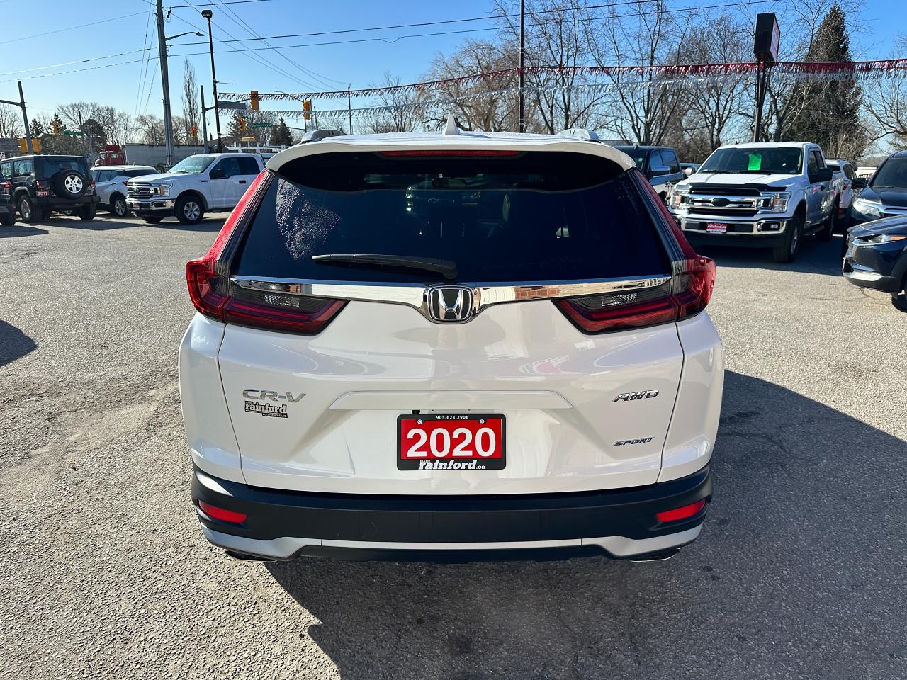 2020 Honda CR-V SportAWD HTD Cloth Sunroof XM SmartPhone BackupCam Photo3