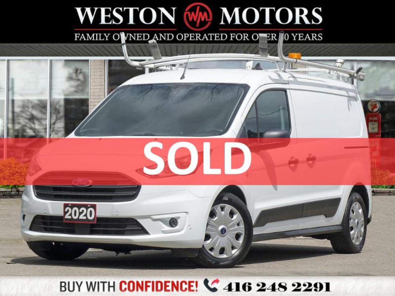 2020 Ford Transit Connect XLT*ROOF RACK*SHELVING*DUAL DOORS*REVCAM*PWR GROUP