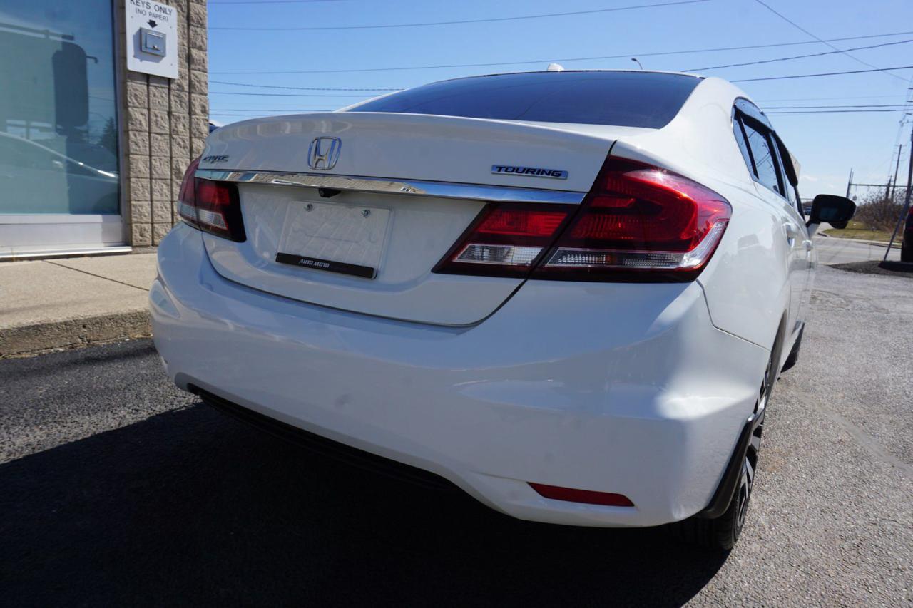 2015 Honda Civic TOURING CERTIFIED *ACCIDENT FREE*HONDA MAINTAIN* CAMERA BLUETOOTH LEATHER HEATED SEATS SUNROOF CRUISE ALLOYS - Photo #6
