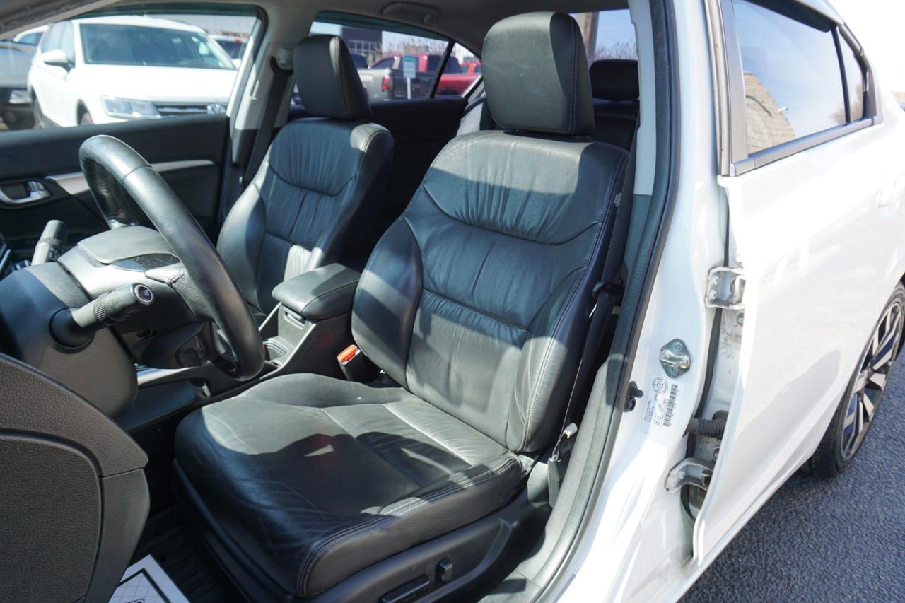 2015 Honda Civic TOURING CERTIFIED *ACCIDENT FREE*HONDA MAINTAIN* CAMERA BLUETOOTH LEATHER HEATED SEATS SUNROOF CRUISE ALLOYS - Photo #14
