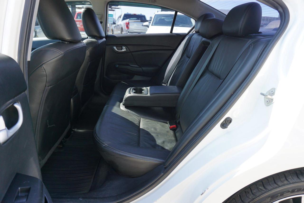 2015 Honda Civic TOURING CERTIFIED *ACCIDENT FREE*HONDA MAINTAIN* CAMERA BLUETOOTH LEATHER HEATED SEATS SUNROOF CRUISE ALLOYS - Photo #16