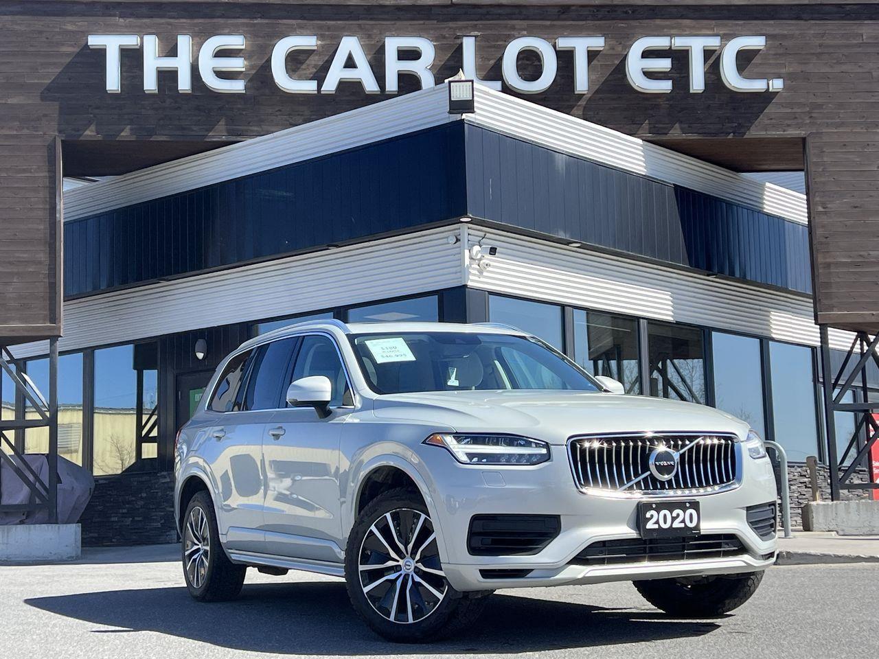 Used 2020 Volvo XC90 Hybrid T8 Momentum PLUG IN HYBRID!!! 3RD ROW 7 PASSENGER, APPLE CARPLAY, HEATED LEATHER SEATS, MOONROOF! for sale in Sudbury, ON
