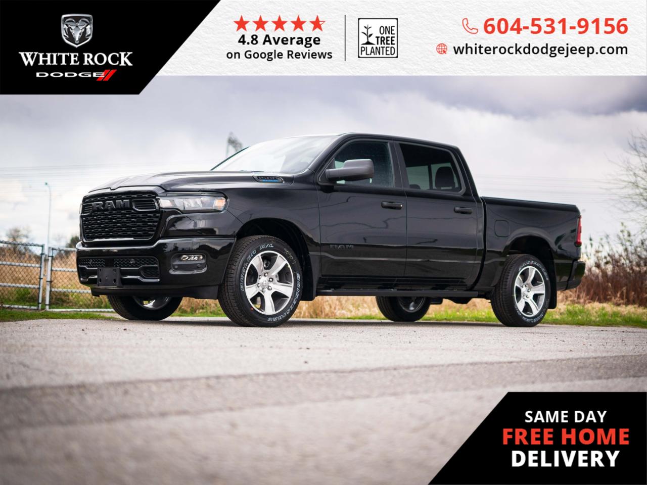 New 2025 RAM 1500 TRADESMAN for sale in Surrey, BC