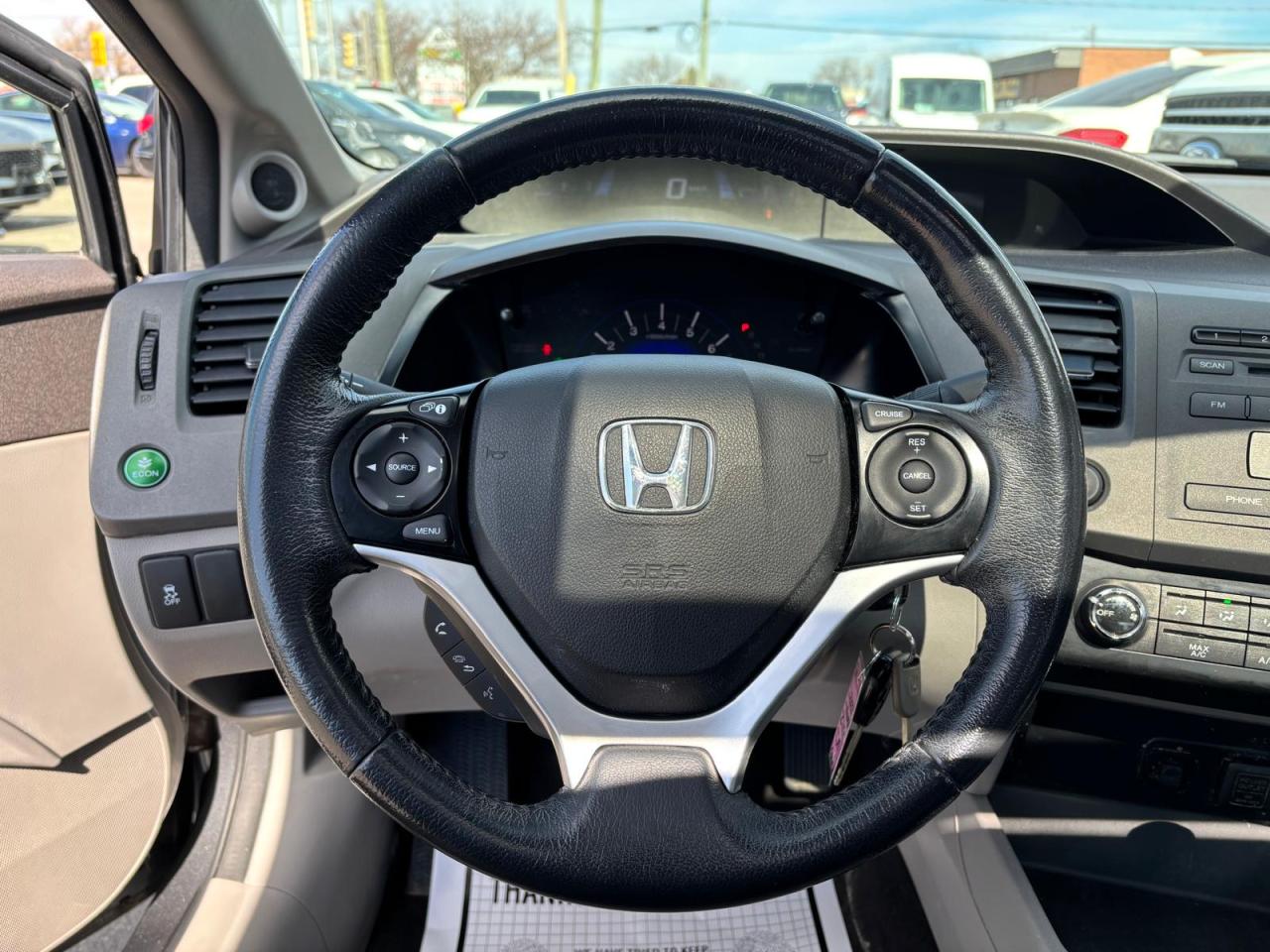 2012 Honda Civic AUTO BLUETOOTH SUNROOF SAFETY CERTIFIED - Photo #16