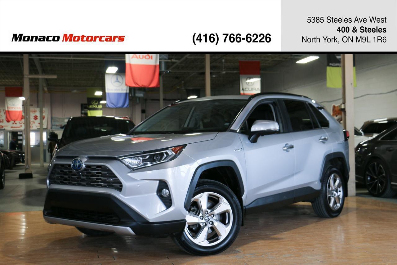 Used 2019 Toyota RAV4 LIMITED HYBIRD AWD - CLEAN CARFAX|SUNROOF|NAVI|CAM for sale in North York, ON