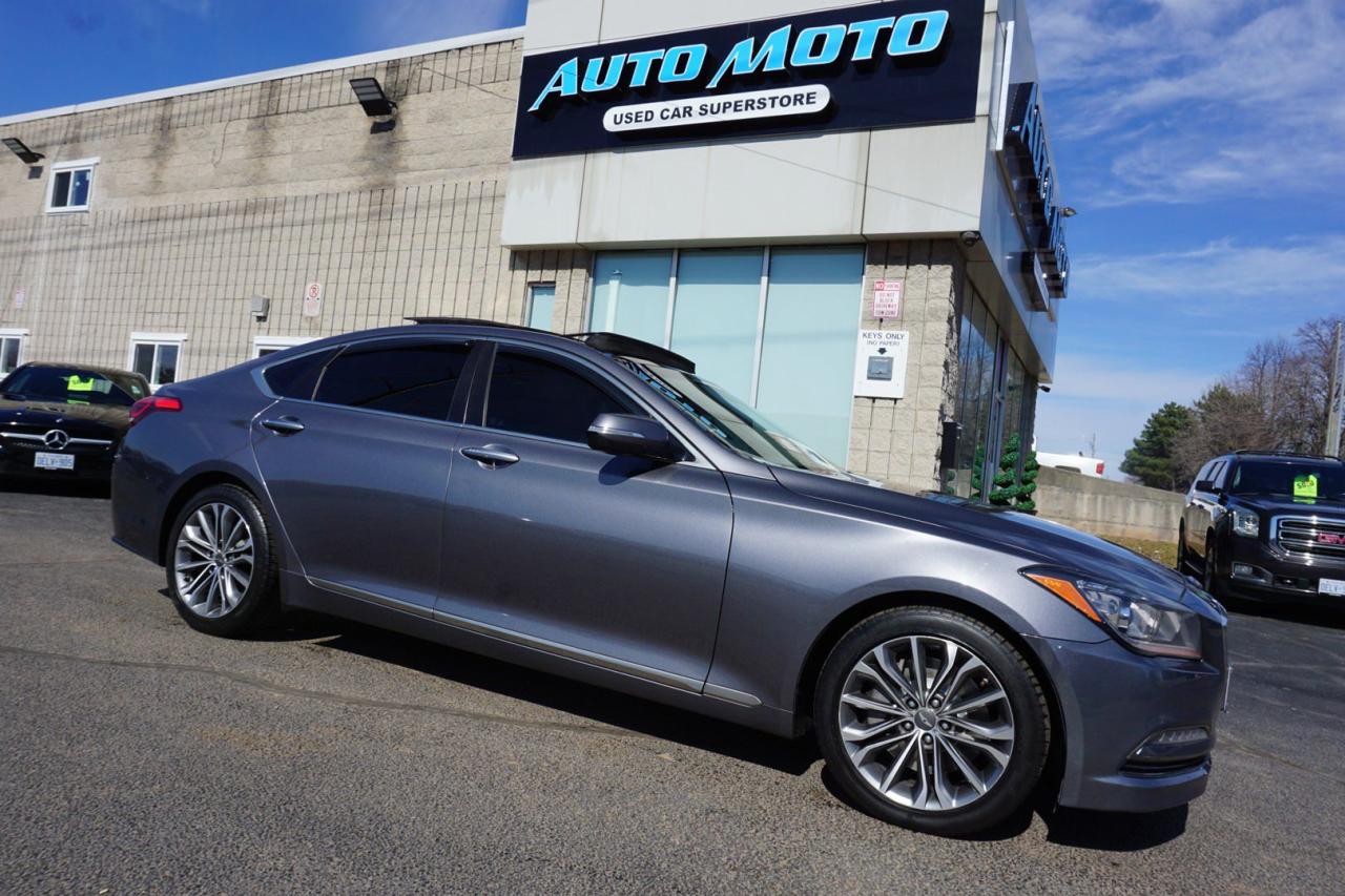 2016 Hyundai Genesis 3.8L V6 PREMIUM AWD CERTIFIED *ACCIDENT FREE* CAMERA NAV BLUETOOTH LEATHER HEATED SEATS PANO ROOF CRUISE ALLOYS - Photo #1