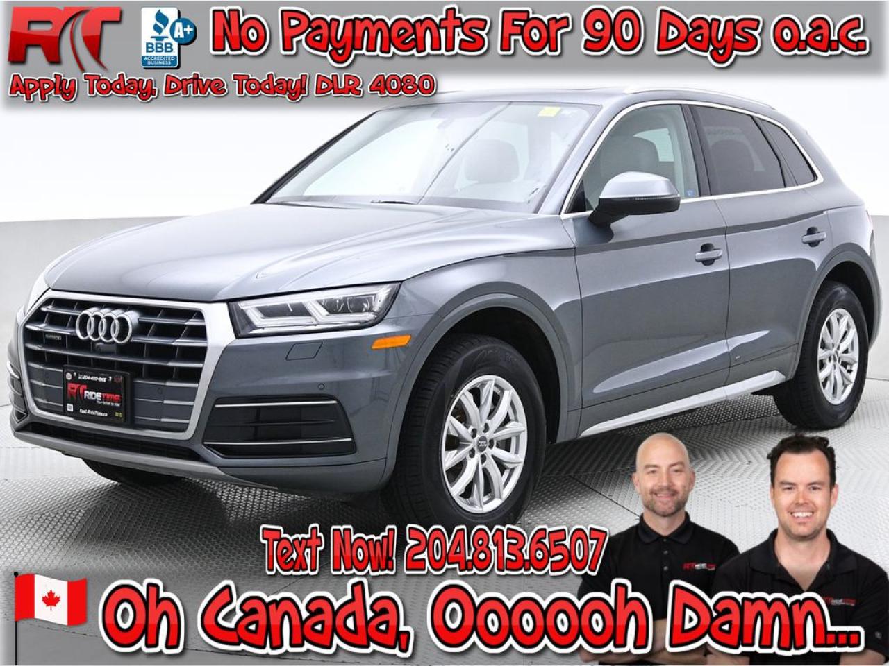 Used 2019 Audi Q5 PROGRESSIV for sale in Winnipeg, MB