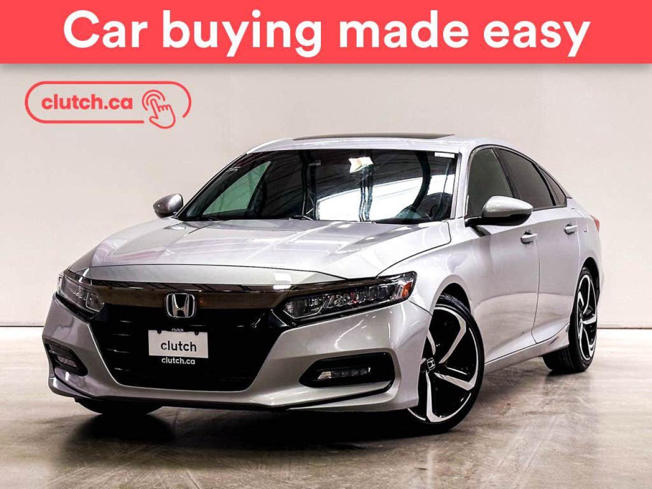 Used 2018 Honda Accord Sport w/ Apple CarPlay, Heated Front Seats, Rearview Cam for sale in Toronto, ON