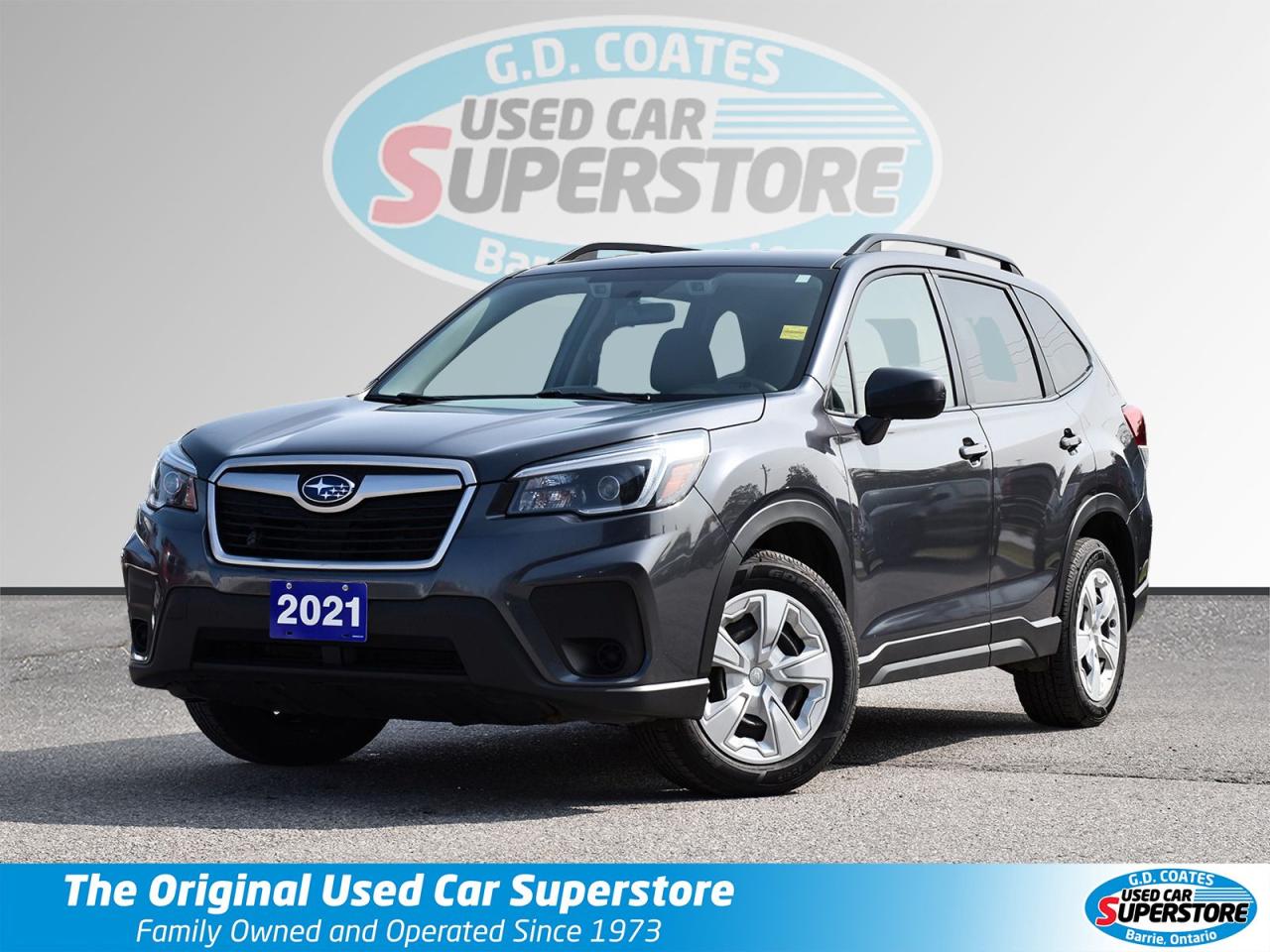 Used 2021 Subaru Forester AWD ~Heated Seats + Mirrors ~Bluetooth ~Camera for sale in Barrie, ON