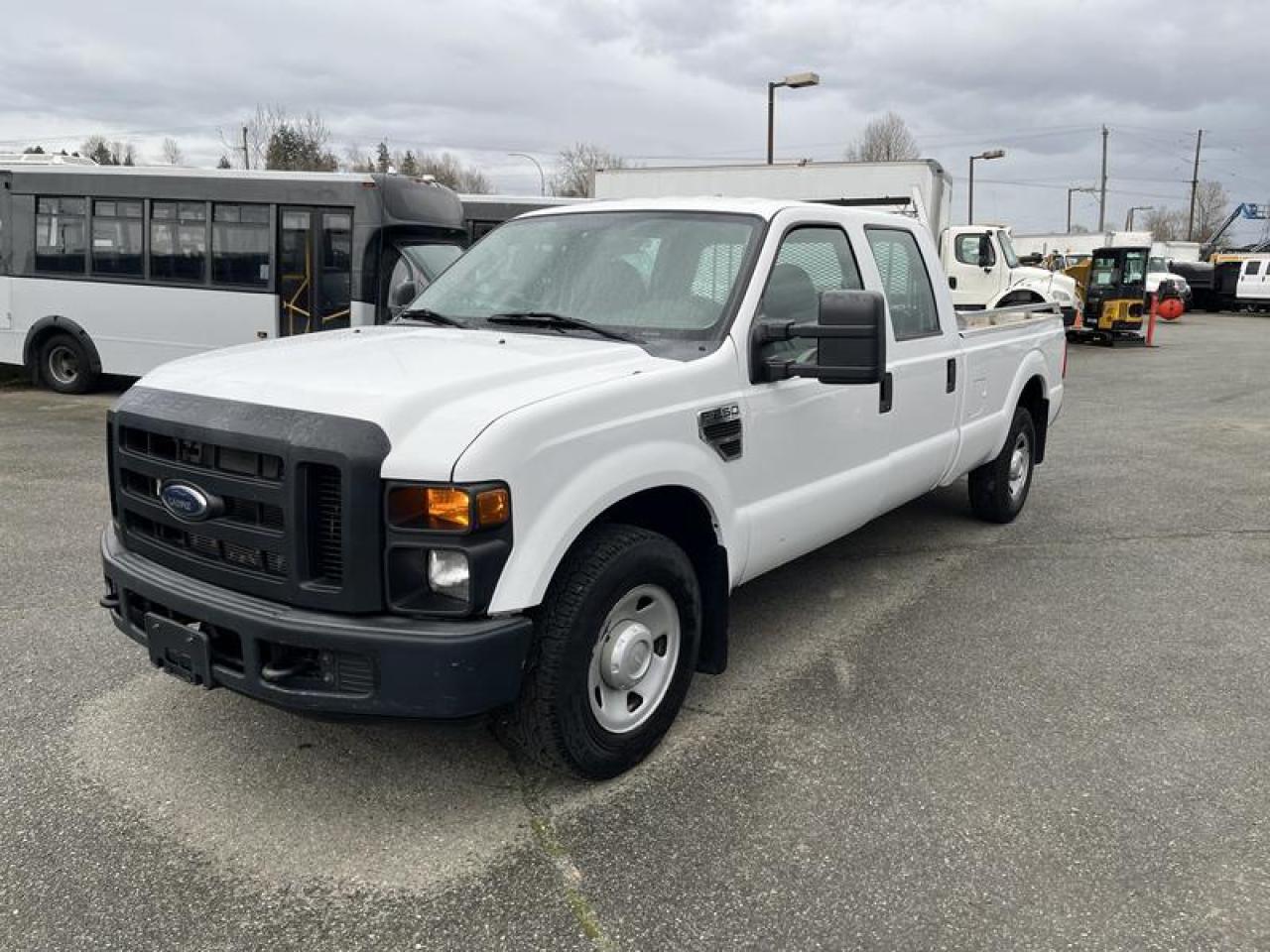 2010 Ford F-250 SD Crew Cab 2WD long box, 5.4L, 8 cylinder, 4 door, automatic, RWD, AM/FM radio, white exterior, grey interior.  $13,910.00 plus $375 processing fee, $14,285.00 total payment obligation before taxes.  Listing report, warranty, contract commitment cancellation fee, financing available on approved credit (some limitations and exceptions may apply). All above specifications and information is considered to be accurate but is not guaranteed and no opinion or advice is given as to whether this item should be purchased. We do not allow test drives due to theft, fraud, acts of vandalism and undetectable impaired driving. Instead we provide the following benefits: Complimentary Warranty (with options to extend), Limited Money Back Satisfaction Guarantee on Fully Completed Contracts, Contract Commitment Cancellation, and an Open-Ended Sell-Back Option. Ask seller for details or call 604-522-REPO(7376) to confirm listing availability.
