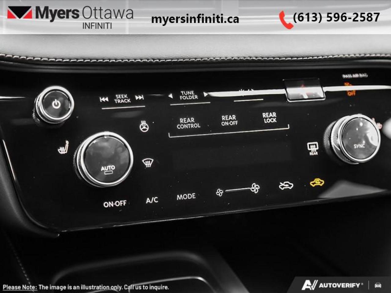 2025 Infiniti QX60 BLACK EDITION  - Leather Seats Photo