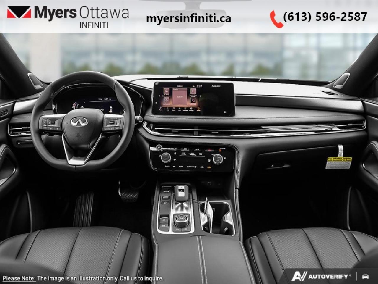 2025 Infiniti QX60 BLACK EDITION  - Leather Seats Photo