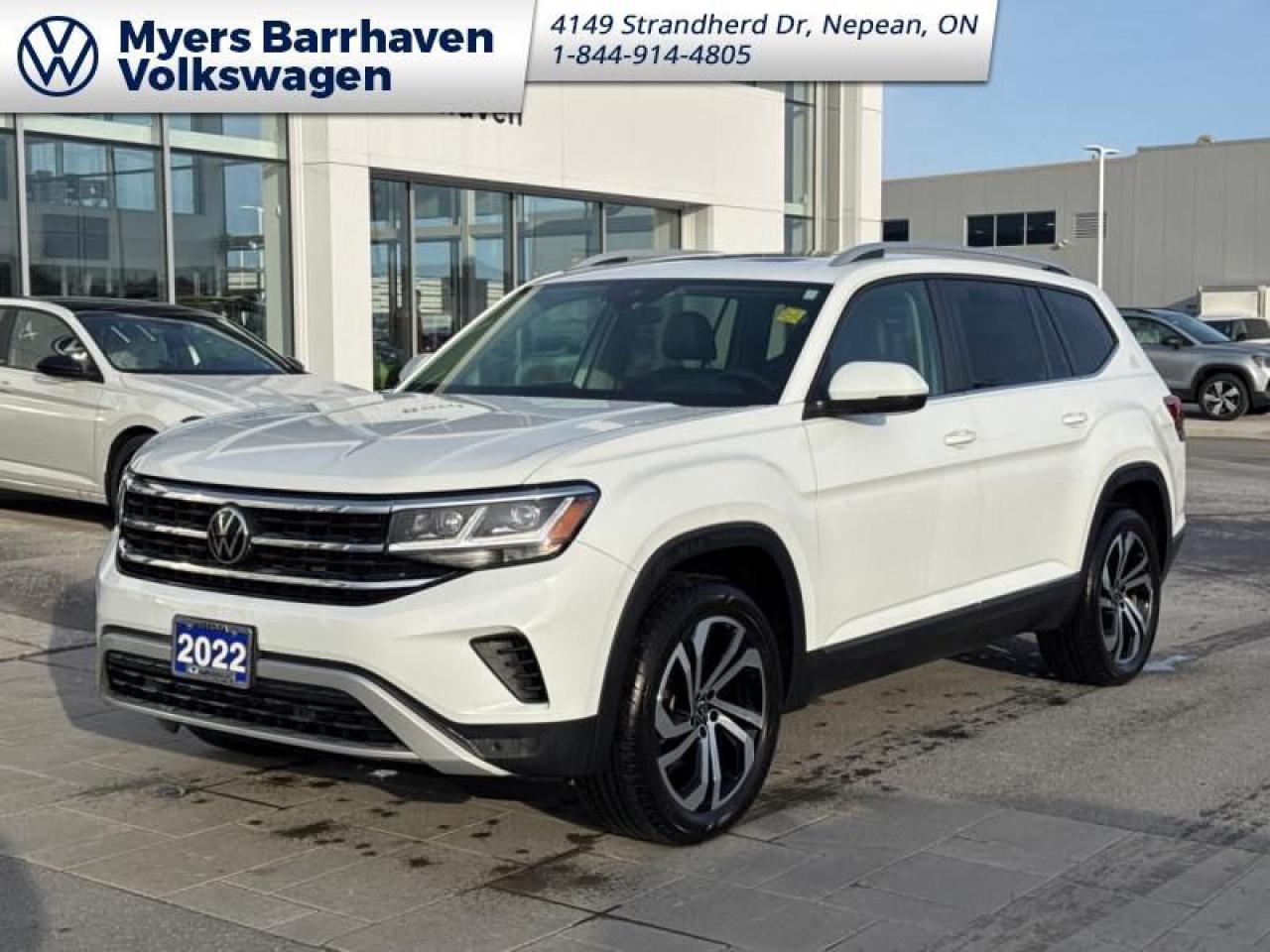 Used 2022 Volkswagen Atlas Highline 2.0 TSI  - Sunroof for sale in Nepean, ON