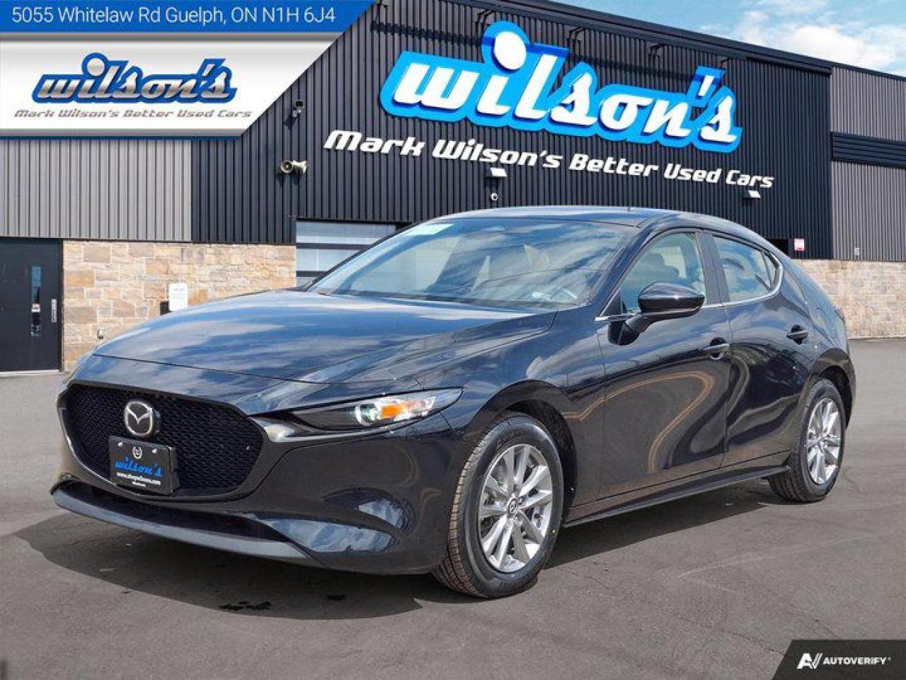 Used 2024 Mazda MAZDA3 Sport GS Hatchback | Heated Steering + Seats | Radar Cruise | Rear Camera | New Tires | New Brakes | for sale in Guelph, ON