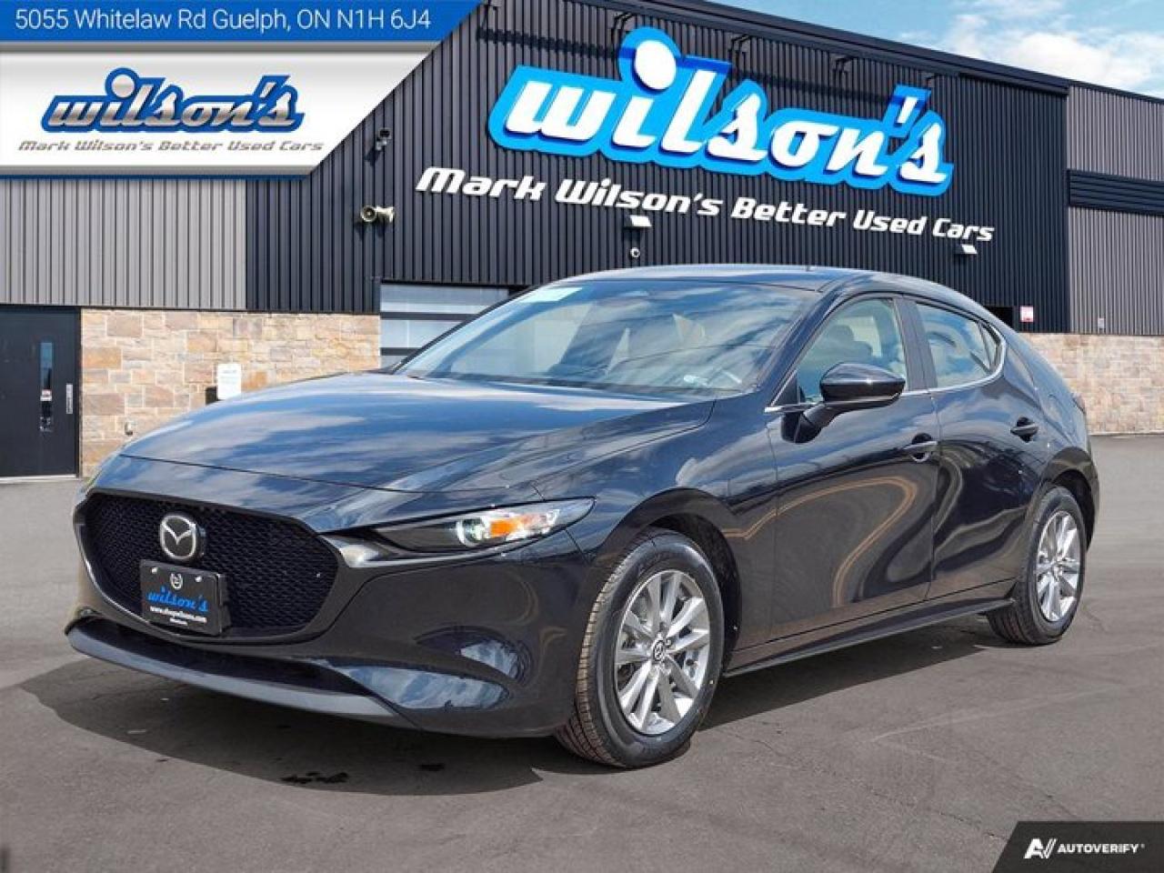 Used 2024 Mazda MAZDA3 Sport GS Hatchback | Heated Steering + Seats | Radar Cruise | Rear Camera | New Tires | New Brakes | for sale in Guelph, ON