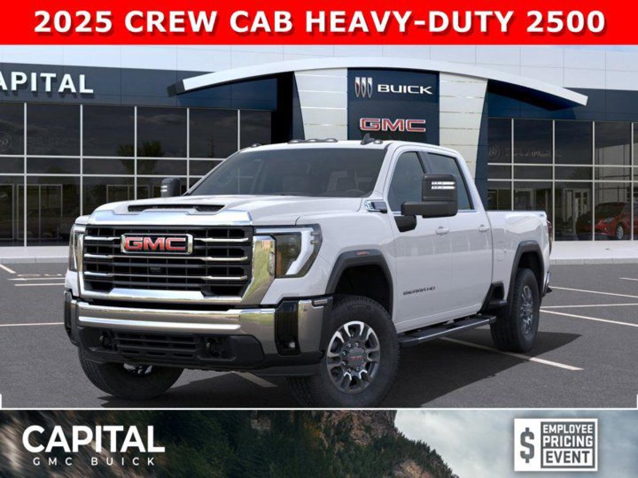 New 2025 GMC Sierra 2500 HD Crew Cab SLE for sale in Edmonton, AB