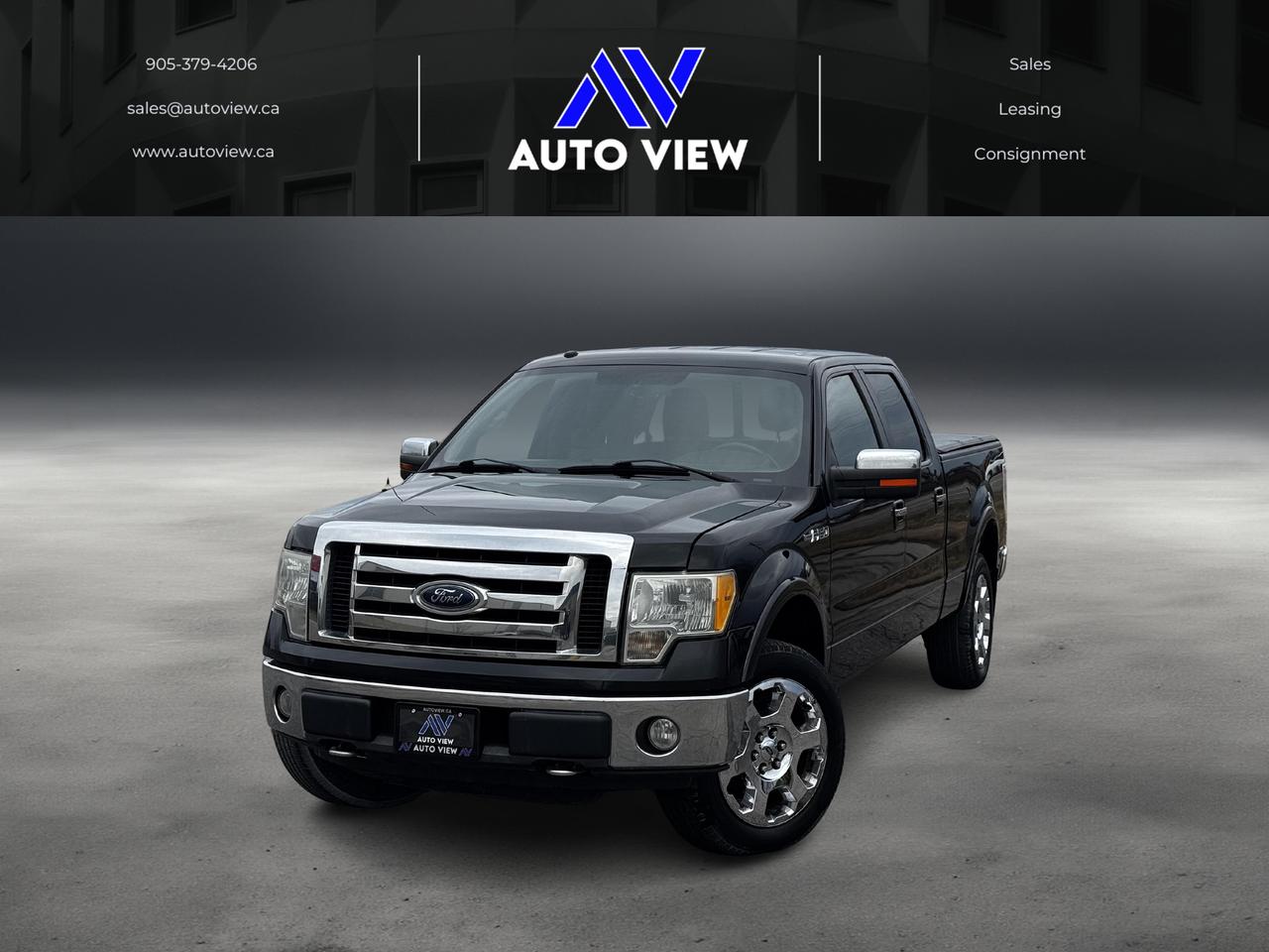<p style=line-height: 1;>NEW ARRIVAL!!</p><p style=line-height: 1;>2010 Ford F-150 LARIAT!!</p><p style=line-height: 1;>**LOTS OF SERVICE RECORDS**</p><p style=line-height: 1;>**RUNS AND DRIVES EXCELLENT**</p><p style=line-height: 1;>5.4L V8 MOTOR, AUTOMATIC TRANSMISSION, 4X4, MICHELIN TIRES, HEATED AND COOLED FRONT SEATS, LEATHER W/ WOOD GRAIN INTERIOR, POWER LOCKS AND WINDOWS, FOLDING REAR SEATS, BED COVER/LINER AND MUCH MORE!!</p><p style=line-height: 1;>**TRUCK BEING SOLD AS-IS**</p><p style=line-height: 1;>**ADDITIONAL $799 FOR SAFETY**&nbsp;</p><p style=line-height: 1;>&nbsp;</p><p style=line-height: 1;><em>FINANCING AND LEASING AVAILABLE ON ALL VEHICLES.</em></p><p style=line-height: 1;><em>ALL CERTIFIED VEHICLES COME WITH A BRONZE GLOBAL WARRANTY (3 MONTH / 3,000 KM / $1,000 PER CLAIM)</em></p><p style=line-height: 1;><em>EXTENDED GLOBAL WARRANTY OPTIONS AVAILABLE.</em></p><p style=line-height: 1;><em>All vehicles include a required $12.50 OMVIC FEE and a $499 Administration Fee.</em></p><p style=line-height: 1;><em>Licensing Fees are to be charged separately.</em></p><p style=line-height: 1;><em>All CERTIFIED vehicles come with a 36-day Safety Warranty.&nbsp;</em></p><p style=line-height: 1;><em>*All prices are plus HST*</em></p><p style=line-height: 1;><em>Auto View is located at 590 South Service Road Stoney Creek, only minutes off the QEW Exit 83 Fruitland Road!</em></p><p style=line-height: 1;><em>Contact us VIA email, call, or text!</em></p><p style=line-height: 1;><em>sales@autoview.ca</em></p><p style=line-height: 1;><em>905-379-4206</em></p>