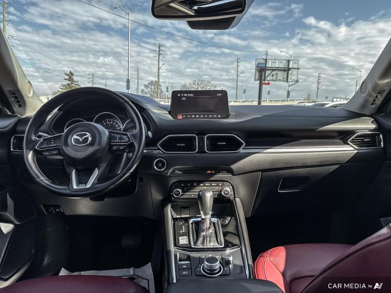 2021 Mazda CX-5 KURO EDITION / RED LEATHER / ROOF / AWD - Photo #12