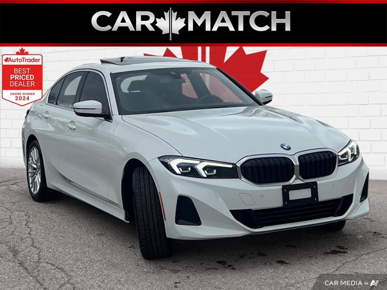 2023 BMW 3 Series 330i xDRIVE / ROOF / NAV / LEATHER / NO ACCIDENTS - Photo #6