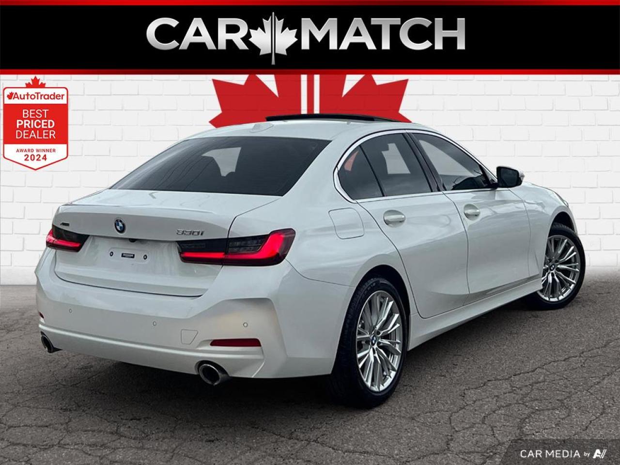 2023 BMW 3 Series 330i xDRIVE / ROOF / NAV / LEATHER / NO ACCIDENTS - Photo #5