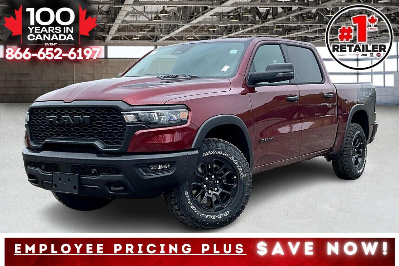 New 2025 RAM 1500 REBEL CREW | Sport Hood | 12