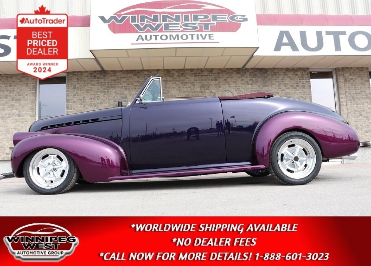 Used 1940 Chevrolet Cabriolet STUNNING HOT ROD! SHOW CAR BUILT TO DRIVE & ENJOY! for sale in Headingley, MB