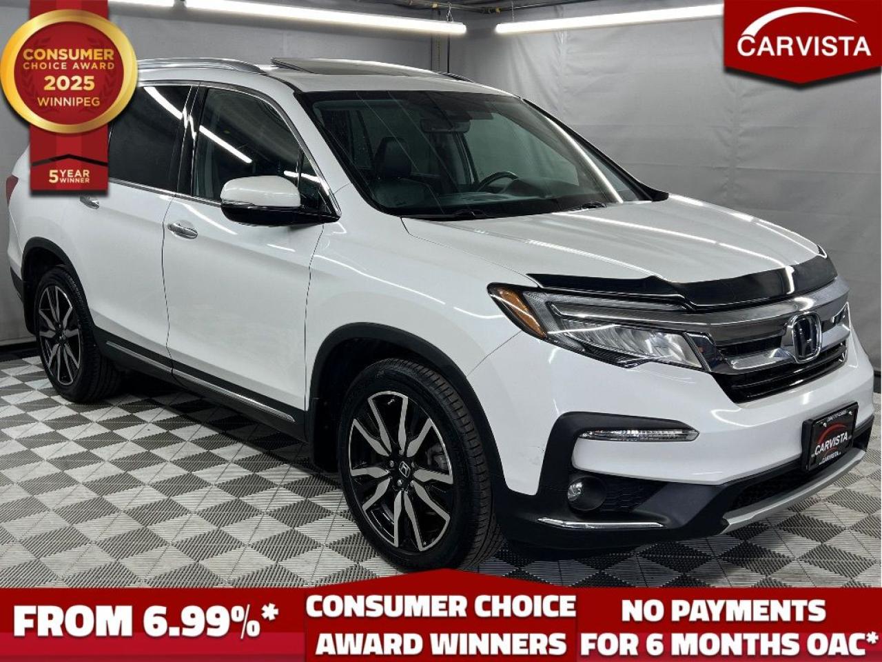 Used 2021 Honda Pilot Touring 8-Passenger AWD - NO ACCIDENTS/1 OWNER - for sale in Winnipeg, MB