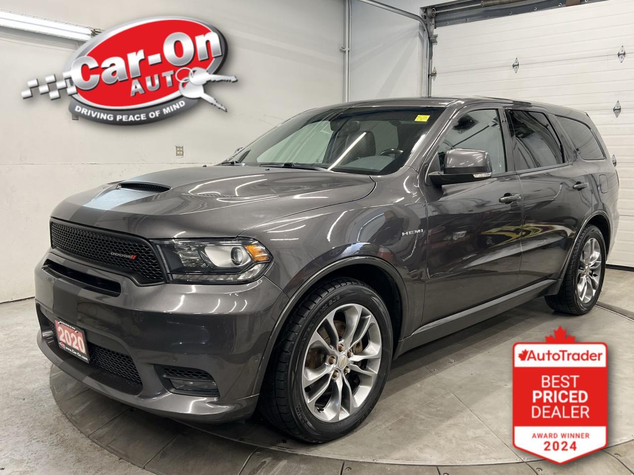 Used 2020 Dodge Durango R/T AWD | 5.7L HEMI | LEATHER | SUNROOF | 7-PASS for sale in Ottawa, ON