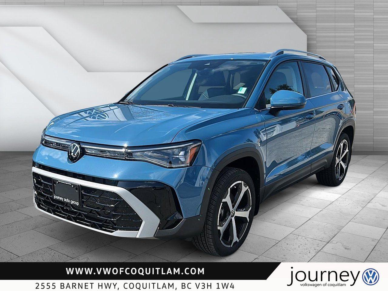 New 2025 Volkswagen Taos Highline 4MOTION for sale in Coquitlam, BC
