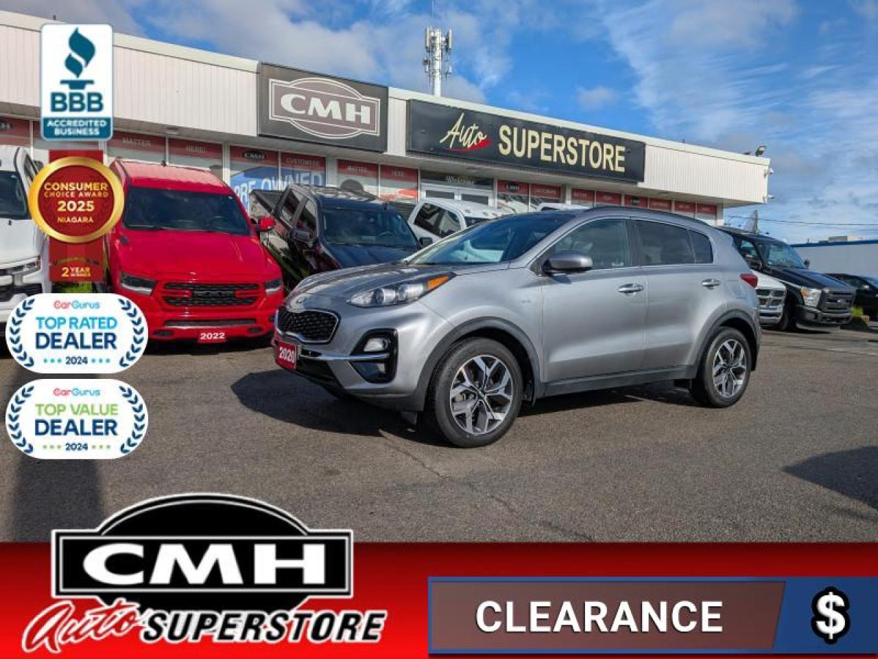 2020 Kia Sportage EX  **VERY LOW MILEAGE - PANO ROOF**