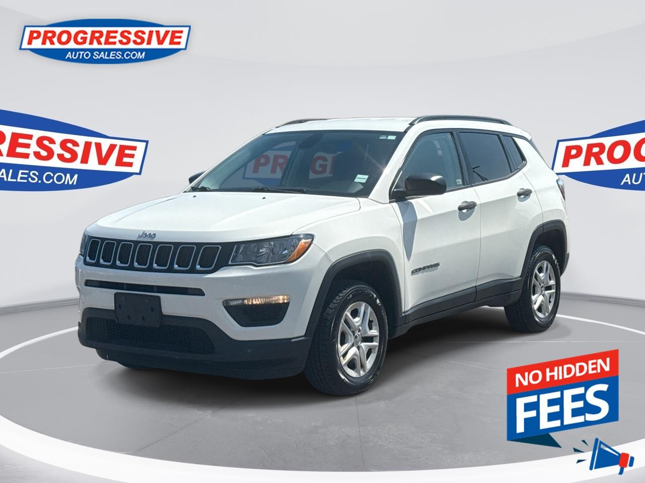 Used 2018 Jeep Compass Sport - Streaming Audio -  Proximity Key for sale in Sarnia, ON