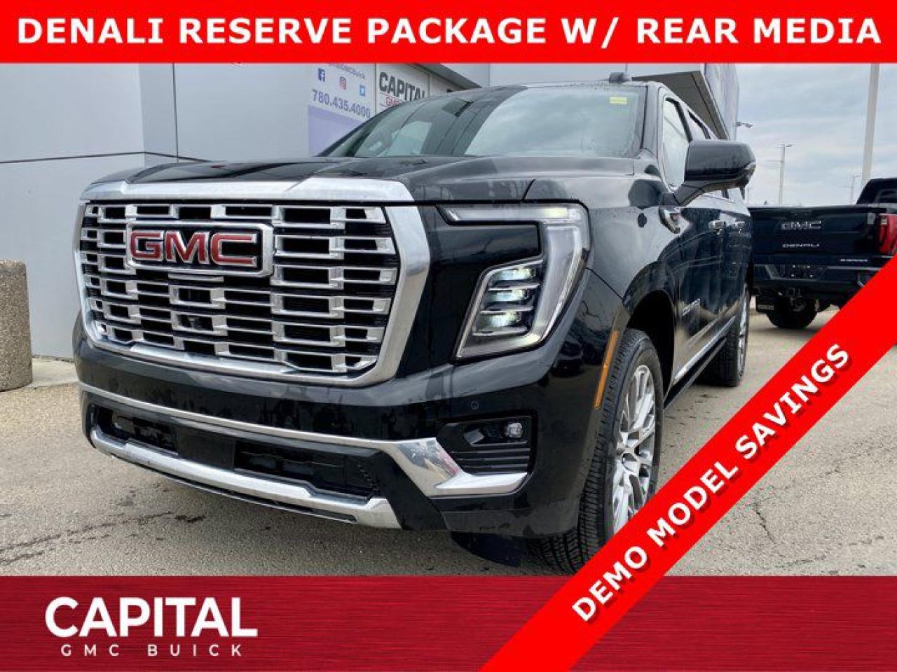 New 2025 GMC Yukon XL Denali 4WD for sale in Edmonton, AB