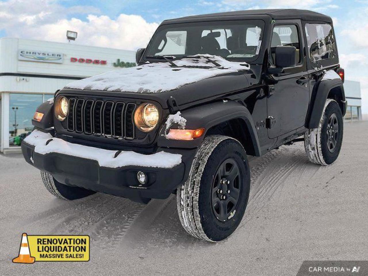 New 2025 Jeep Wrangler SPORT for sale in Saskatoon, SK