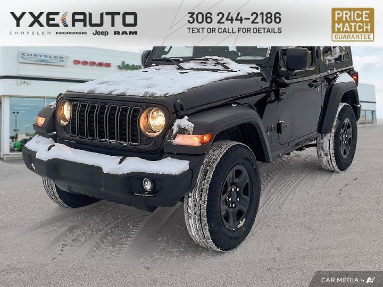 New 2025 Jeep Wrangler SPORT for sale in Saskatoon, SK