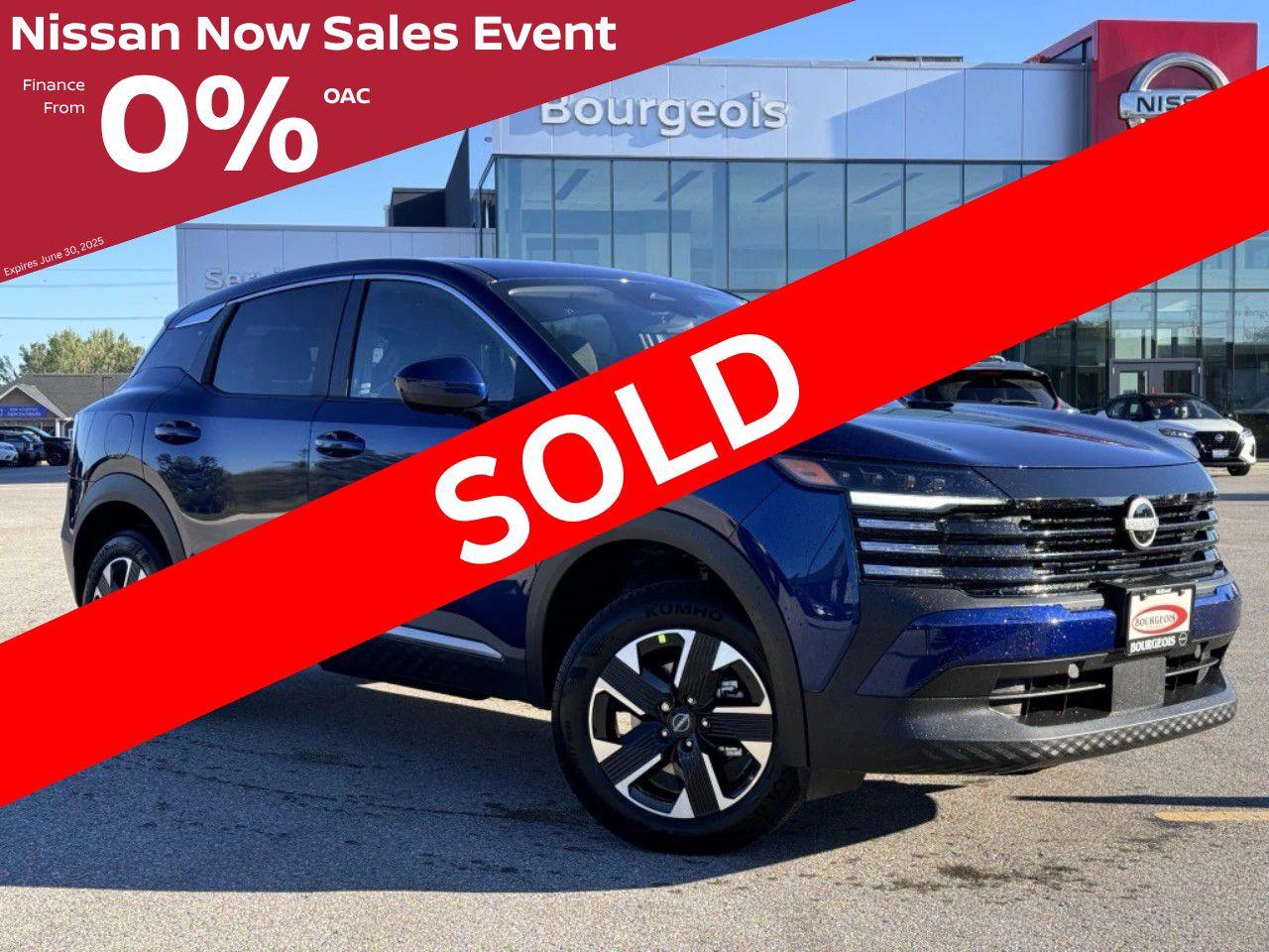 New 2025 Nissan Kicks SV AWD for sale in Midland, ON