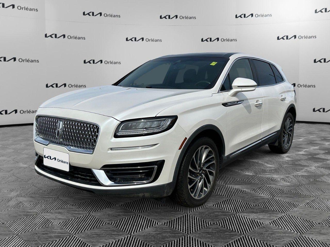Used 2019 Lincoln Nautilus Reserve AWD for sale in Orleans, ON