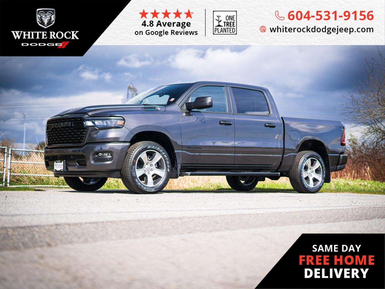 New 2025 RAM 1500 TRADESMAN for sale in Surrey, BC