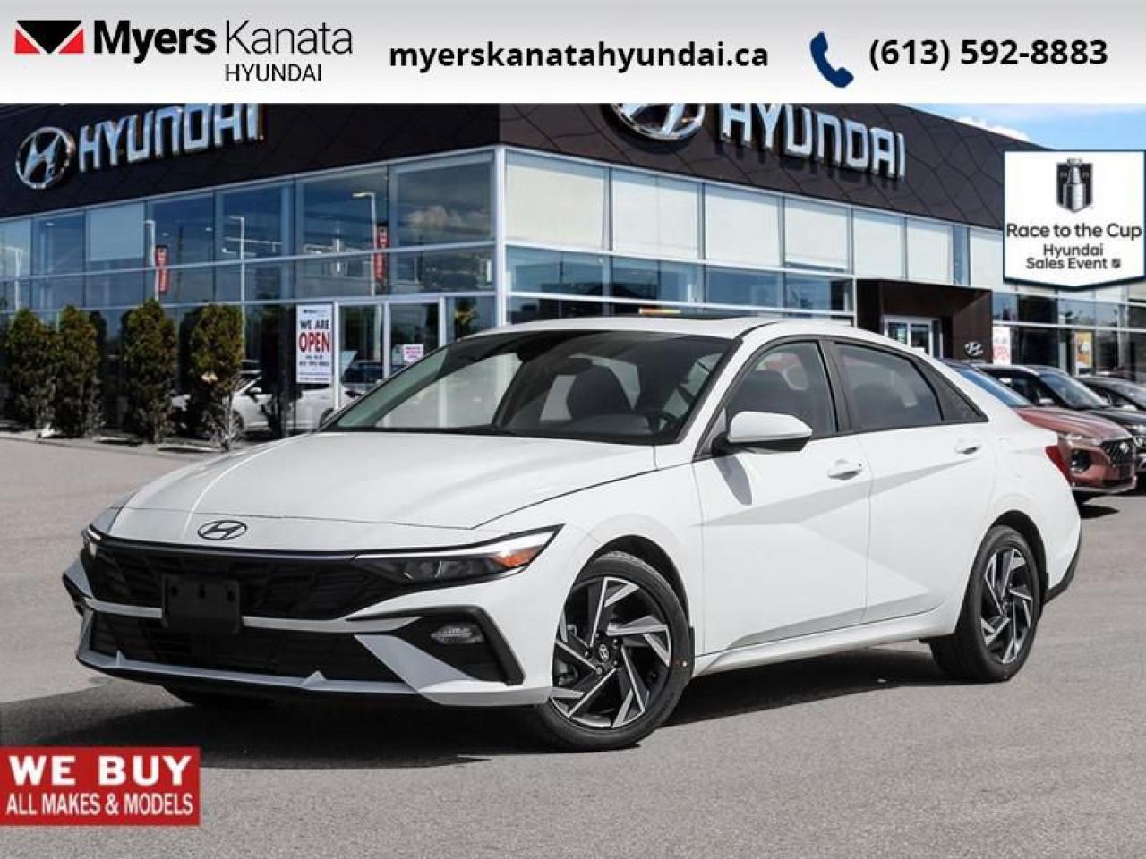 New 2025 Hyundai Elantra Preferred  - Remote Start - $103.82 /Wk for sale in Kanata, ON