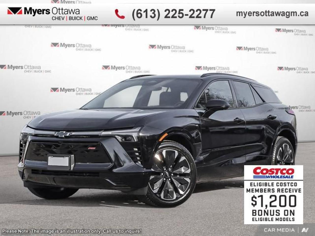 New 2025 Chevrolet Blazer EV RS  BLAZER EV, SUNROOF, RWD, 500 KM RANGE for sale in Ottawa, ON