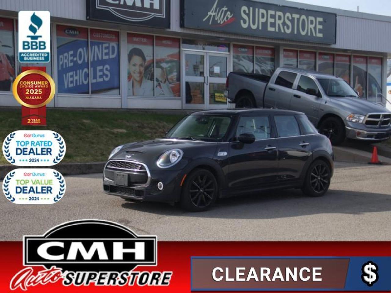 2021 MINI 5 Door Hatchback  **SUNROOF - LEATHER - MANUAL**