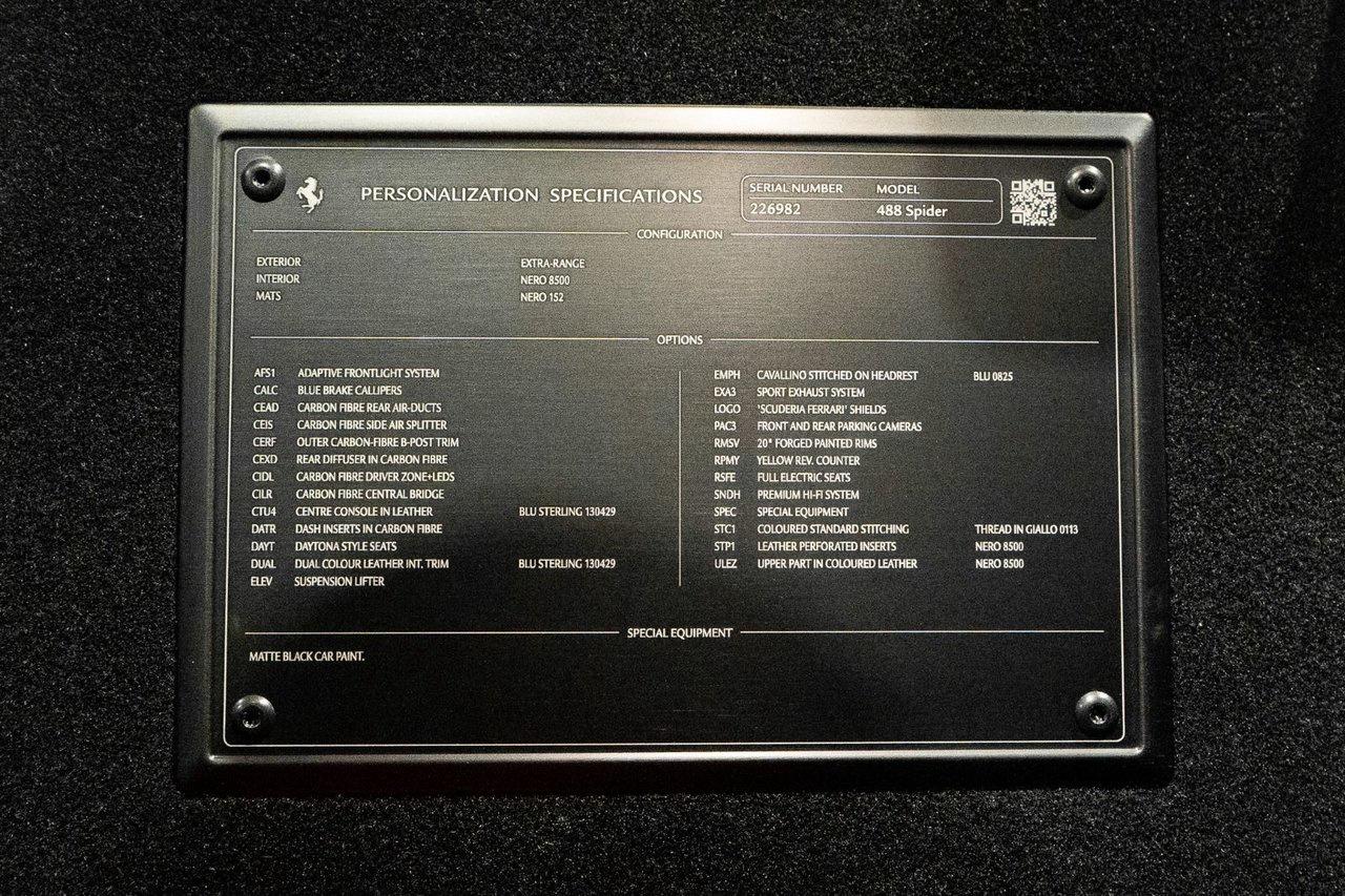 2017 Ferrari 488 Spider  Photo