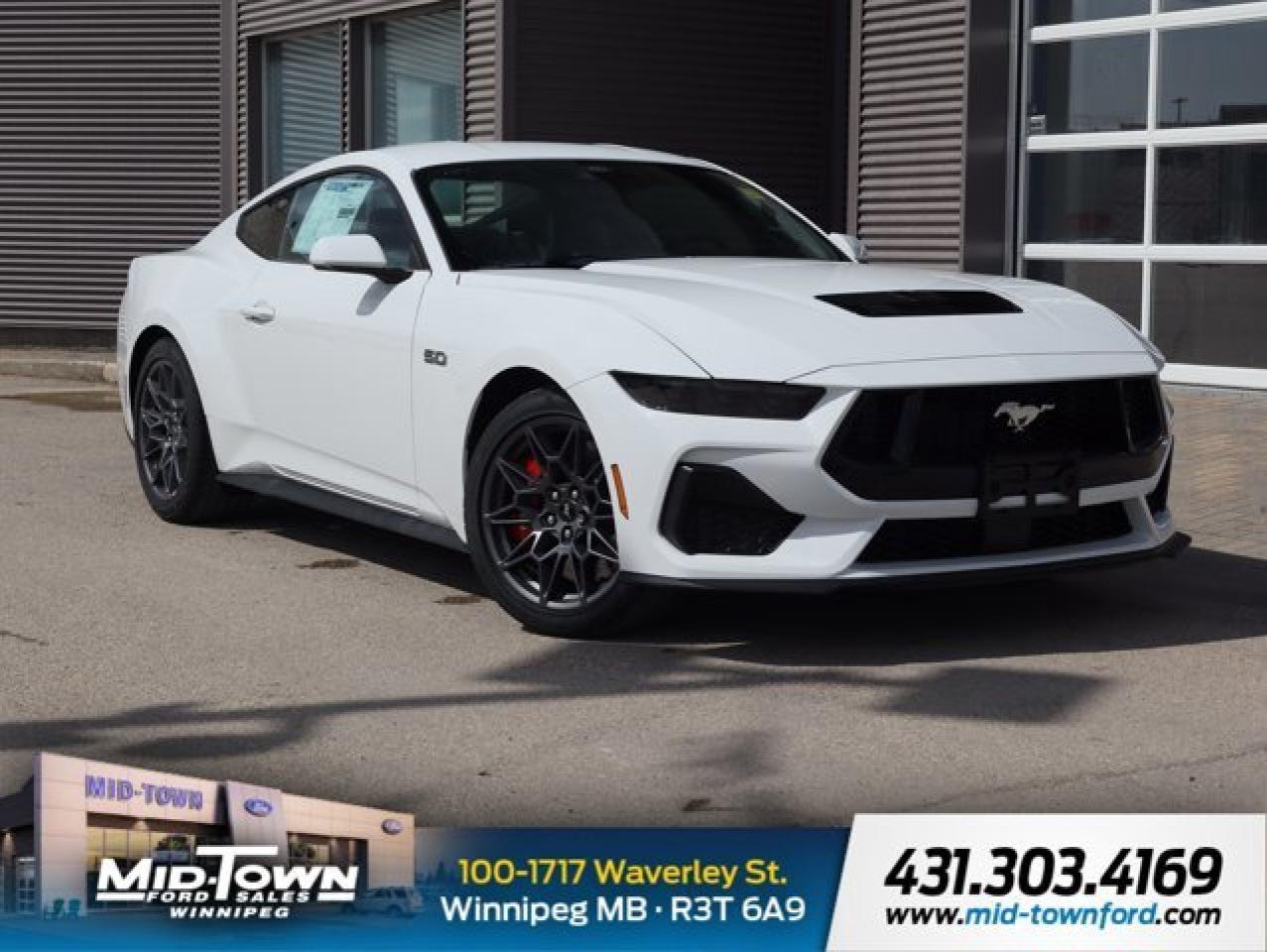 New 2025 Ford Mustang GT | Auto Start-Stop | Heated/Cooled Seats for sale in Winnipeg, MB